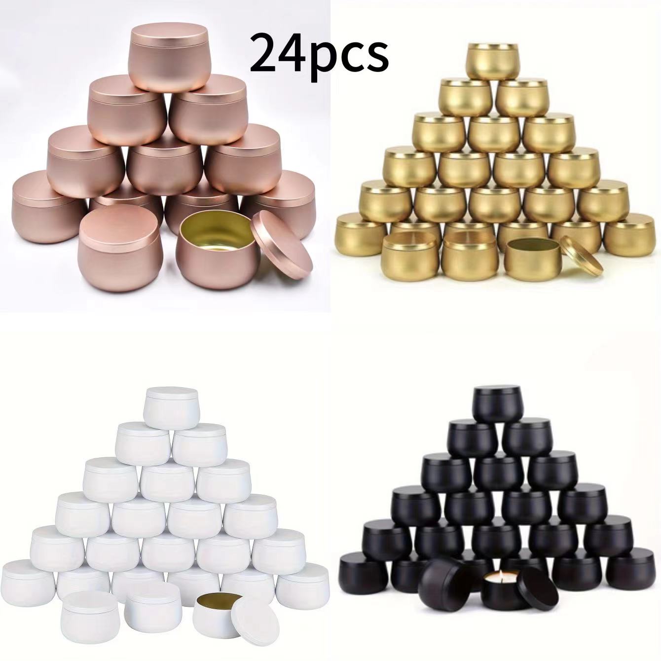 Candle Making Jars With Lids - Latas multiuso 