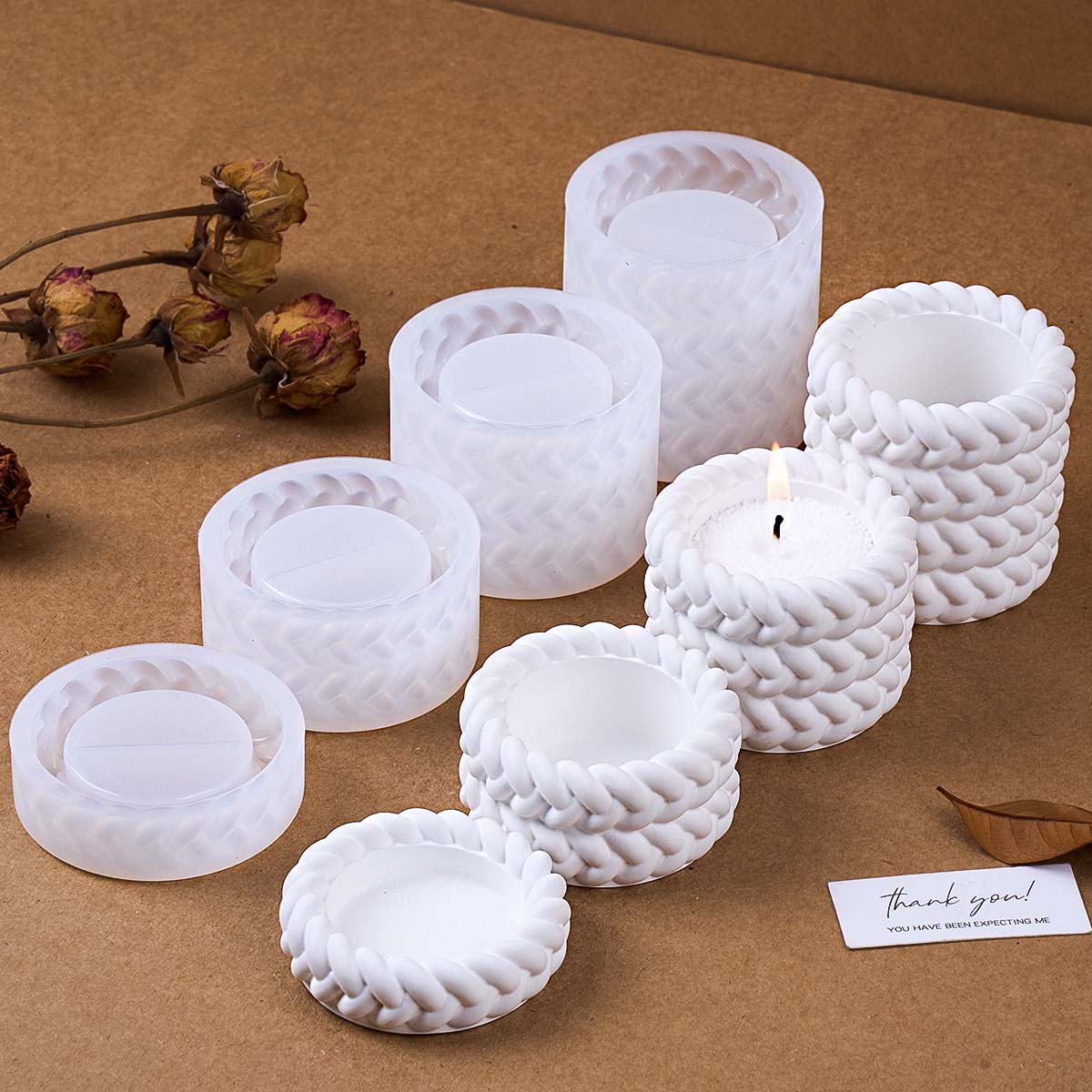 1/2/3/4 pisos corda de cânhamo - Candle Making Jug avaliação e preço
