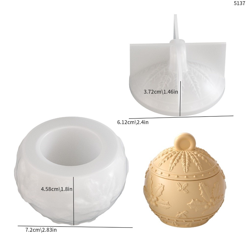 Novo Molde de Silicone para Po - Candle Making Jars With Lids avaliação e preço