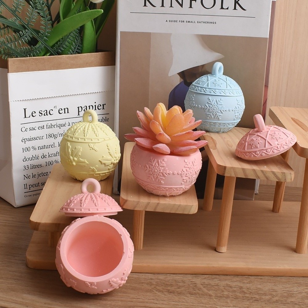 Novo Molde de Silicone para Po - Candle Making Jars With Lids avaliação e preço