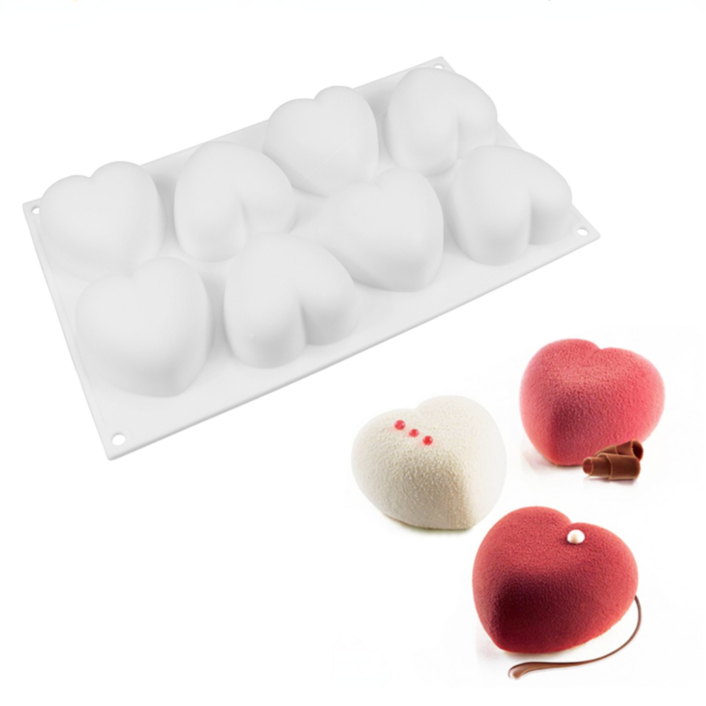 Amor coração silicone sabão mo - Candle Making Kits avaliação e preço