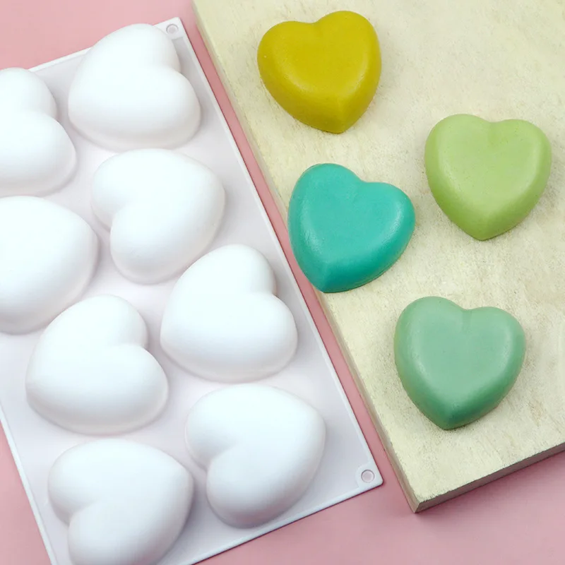 Amor coração silicone sabão mo - Candle Making Kits avaliação e preço
