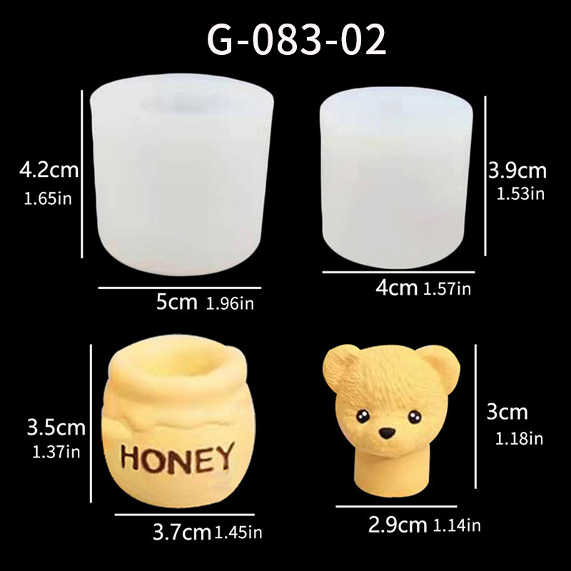 1 Peça, Vela Aromática de Urso - Candle Making Jug avaliação e preço