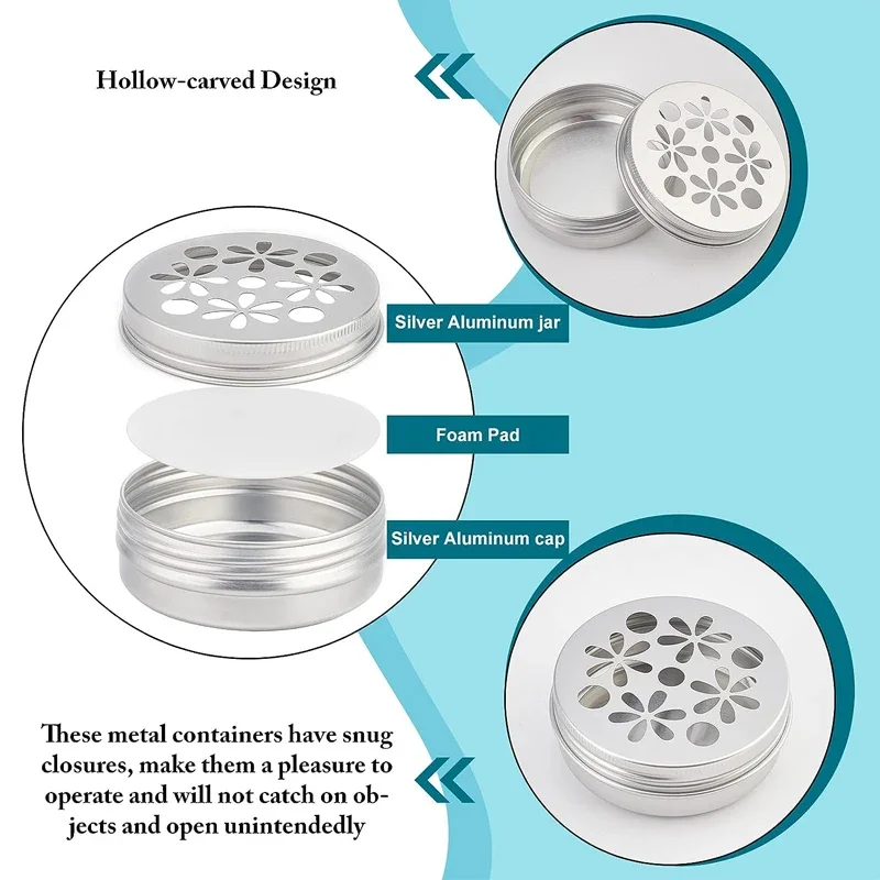 10 Unidades de Latas Redondas  - Tin Container Lid avaliação e preço